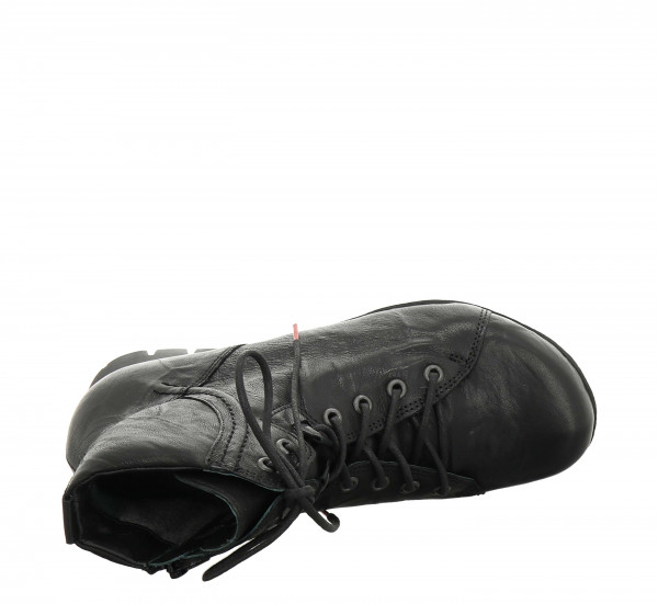 MENSCHA Schnürboots - Schwarz