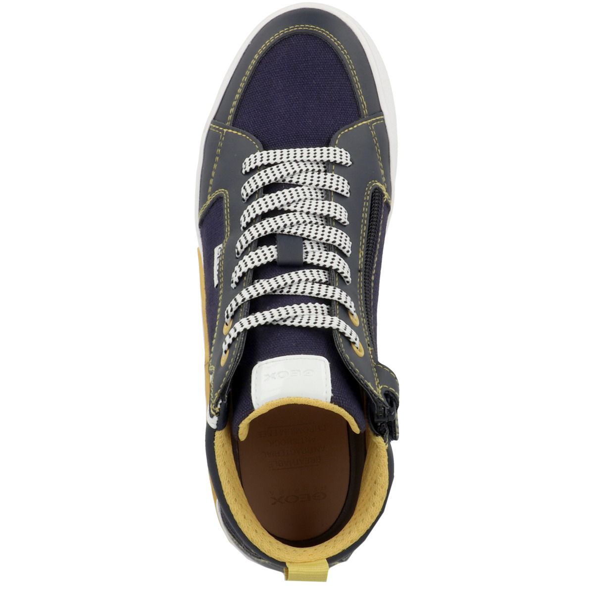 Geox J Alphabeet B. F Sneaker mid dunkelblau