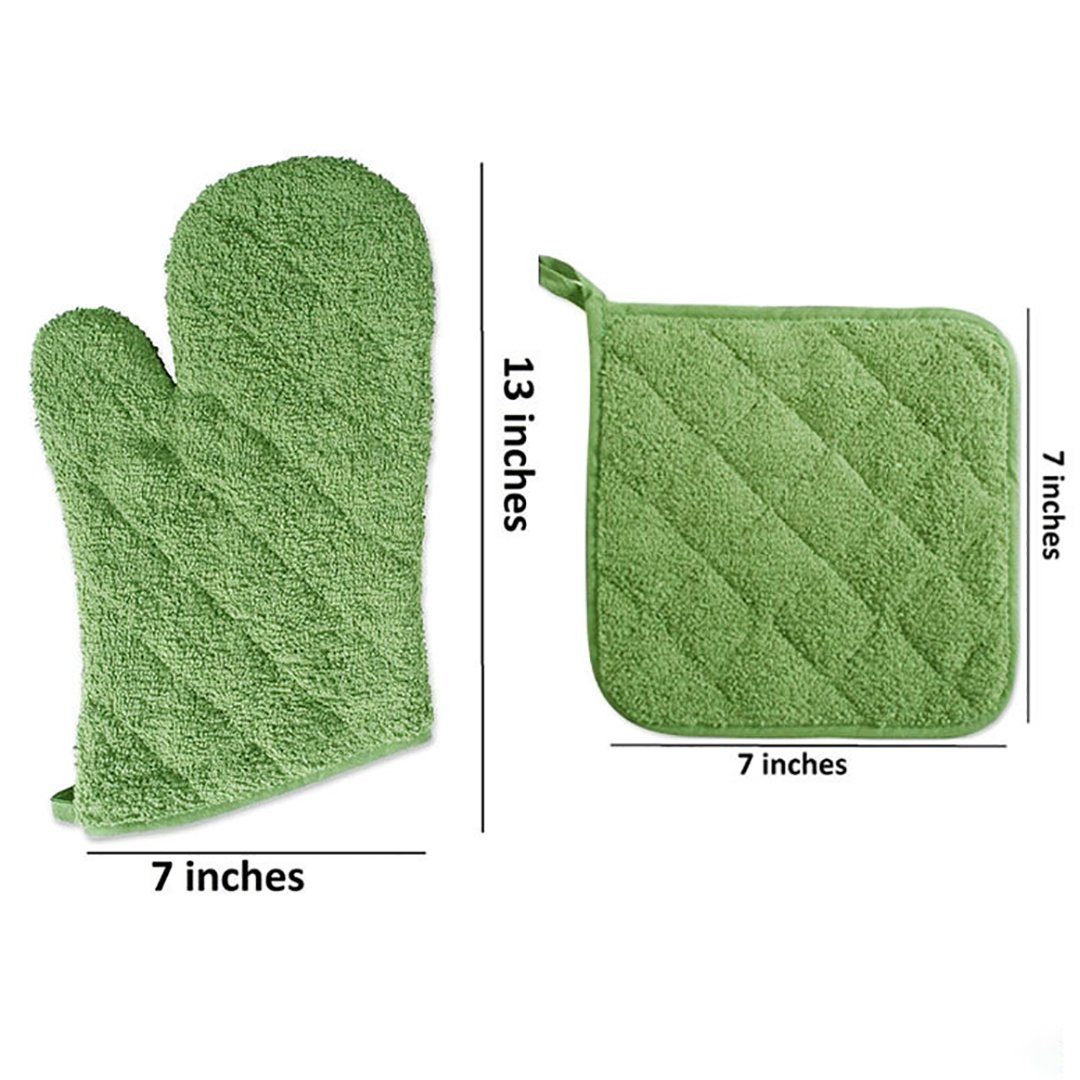 FIDDY Topfhandschuhe 2 Stück Ofenhandschuhe, isolierter Handschuh, (Hängendes Design zum Backen), Kochen, Grillen, Mikrowelle, leichte Kaffee.