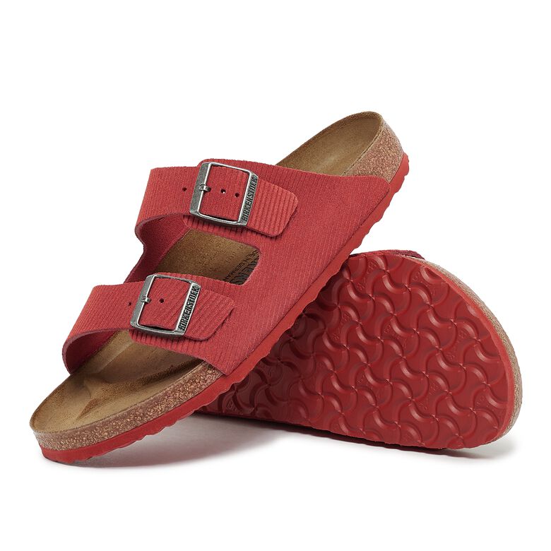 Birkenstock Arizona VL Corduroy sienna red