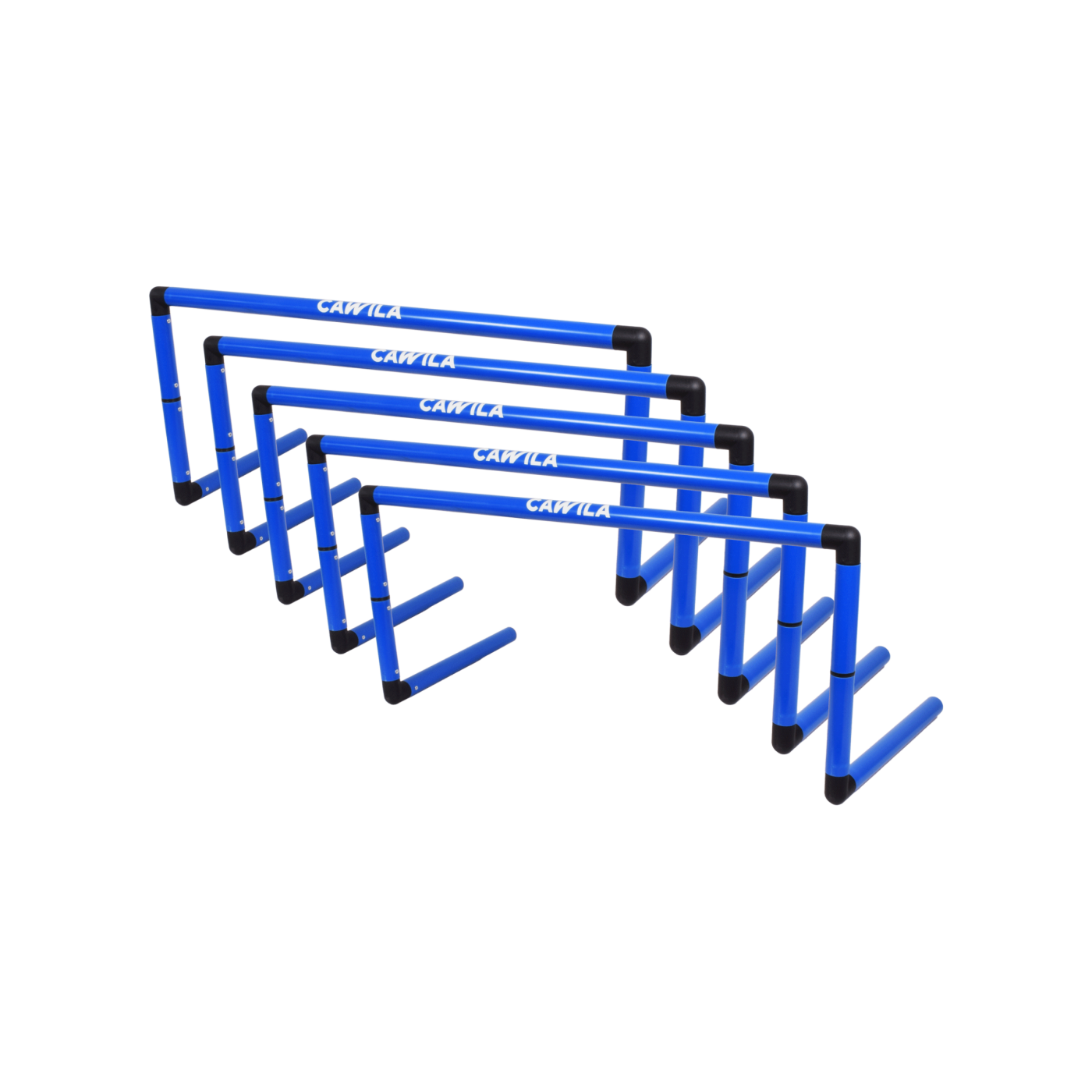 Cawila LIGA Trainingshürden 5er Set | 40cm Blau