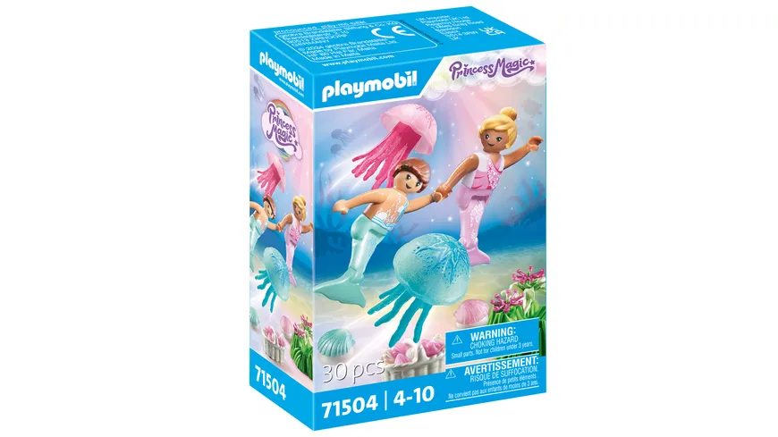 PLAYMOBIL 71504 - Princess Magic - Meerkinder mit Quallen