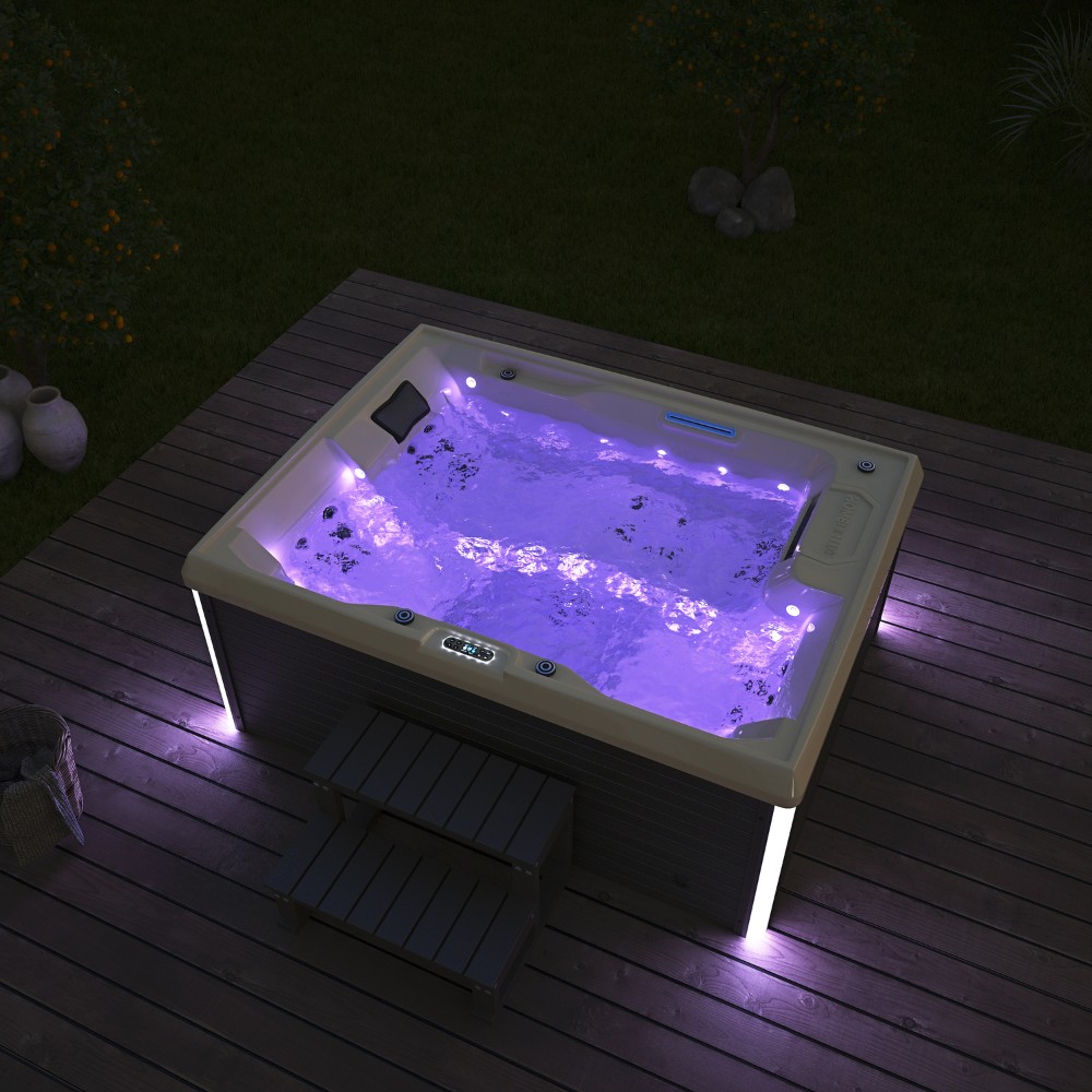 Home Deluxe Outdoor Whirlpool STREAM PURE