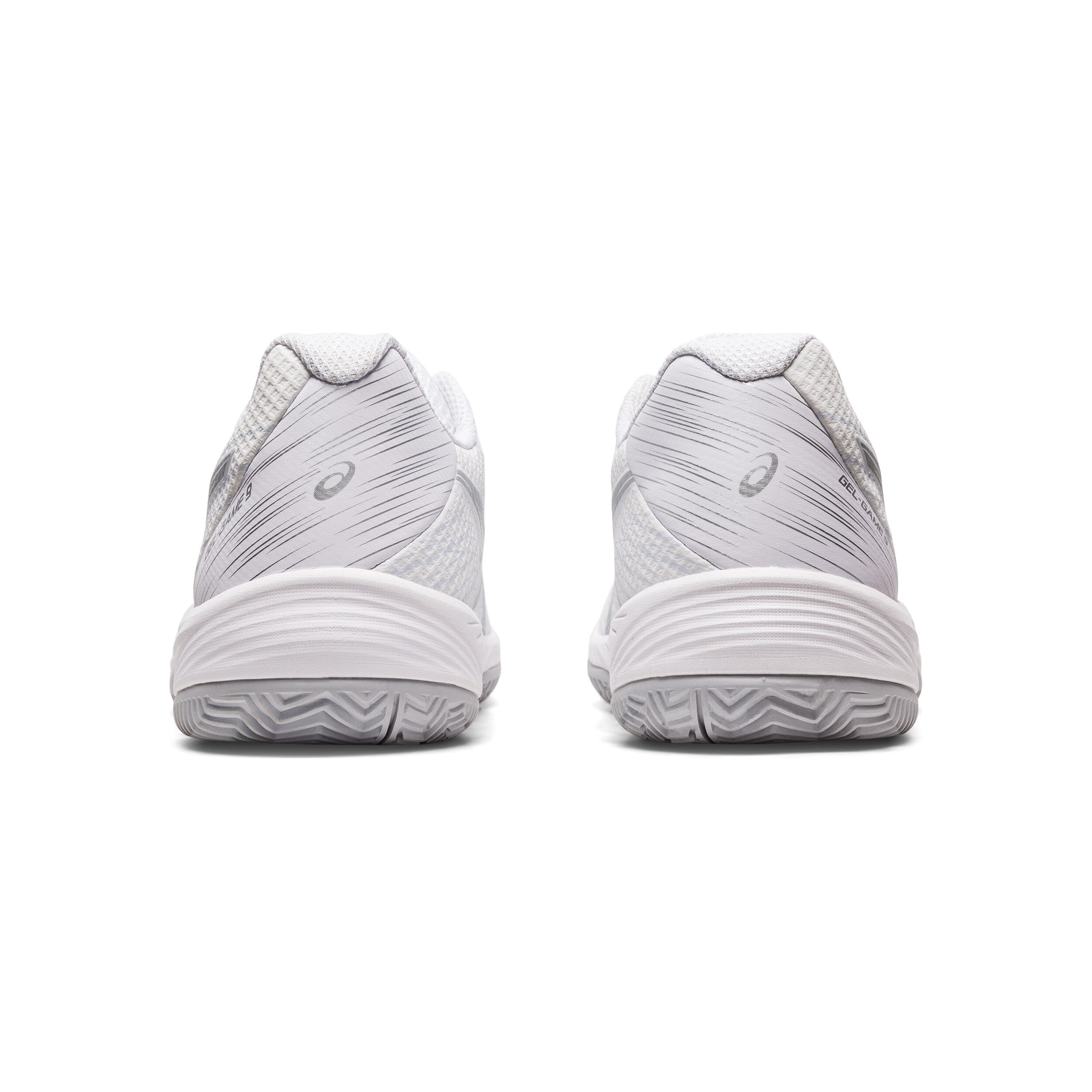 Gel-Game 9 Sandplatzschuh Damen - Weiß, Silber