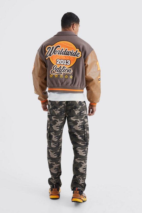 Lockere Camouflage Cargohose