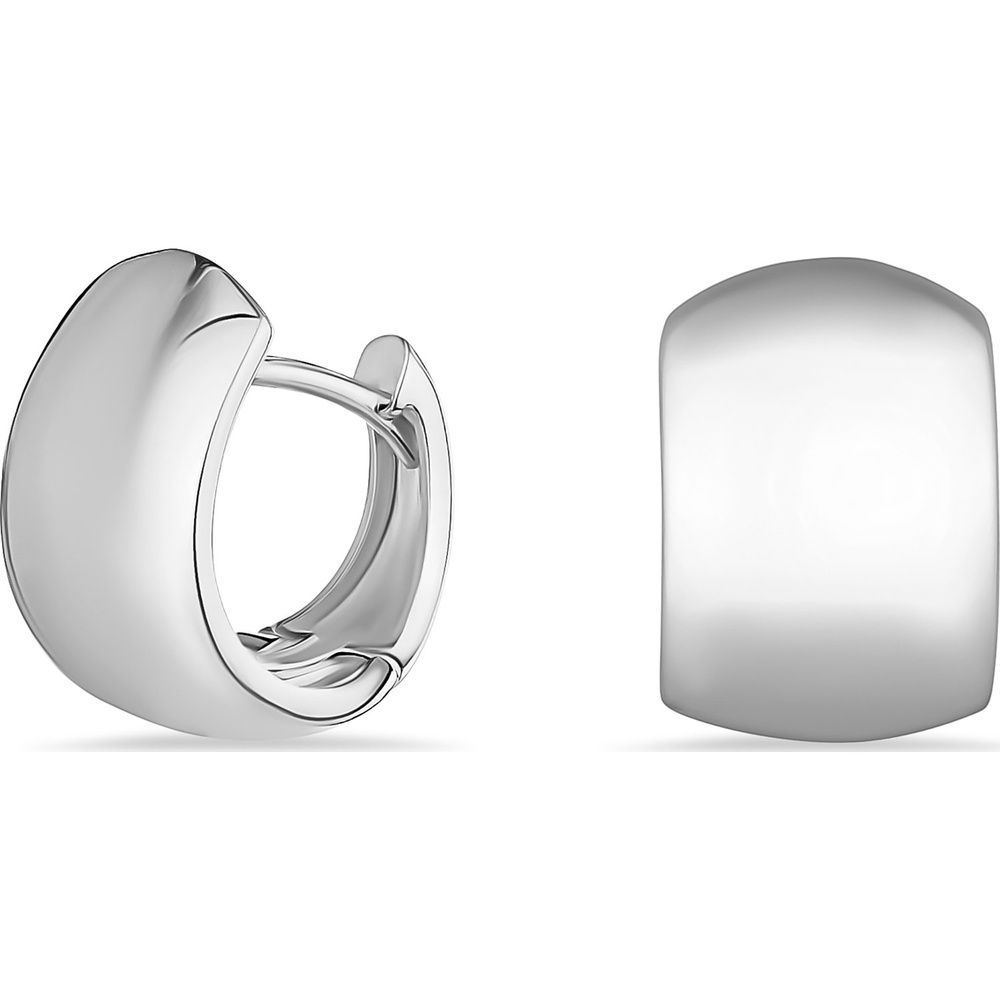 FAVS Créoles 925 Argent Boucles d'oreilles