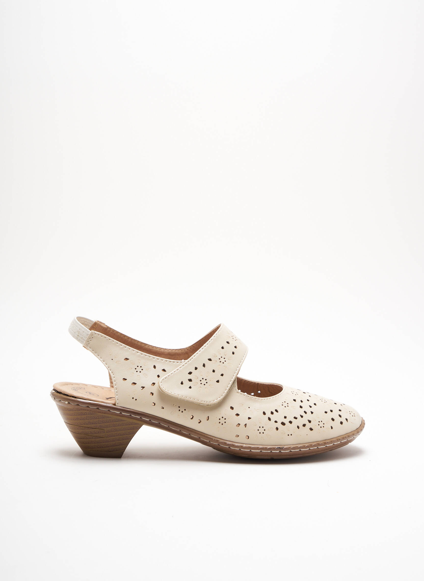 Moran S Sandales Nu Pieds Femme couleur beige