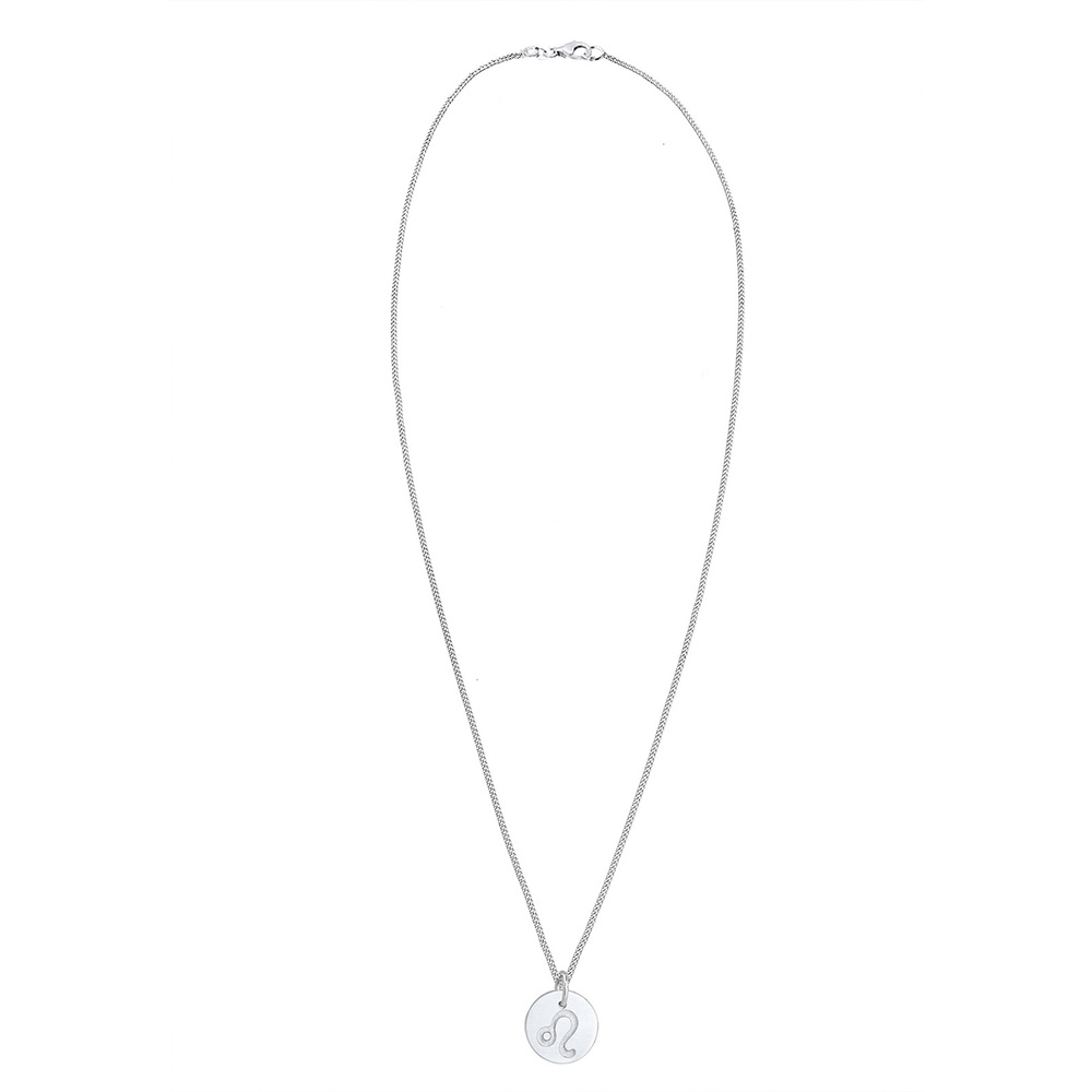Elli Elli Collier Femme Signe du Zodiaque Lion Astro - (925/1000) Argent Bijoux