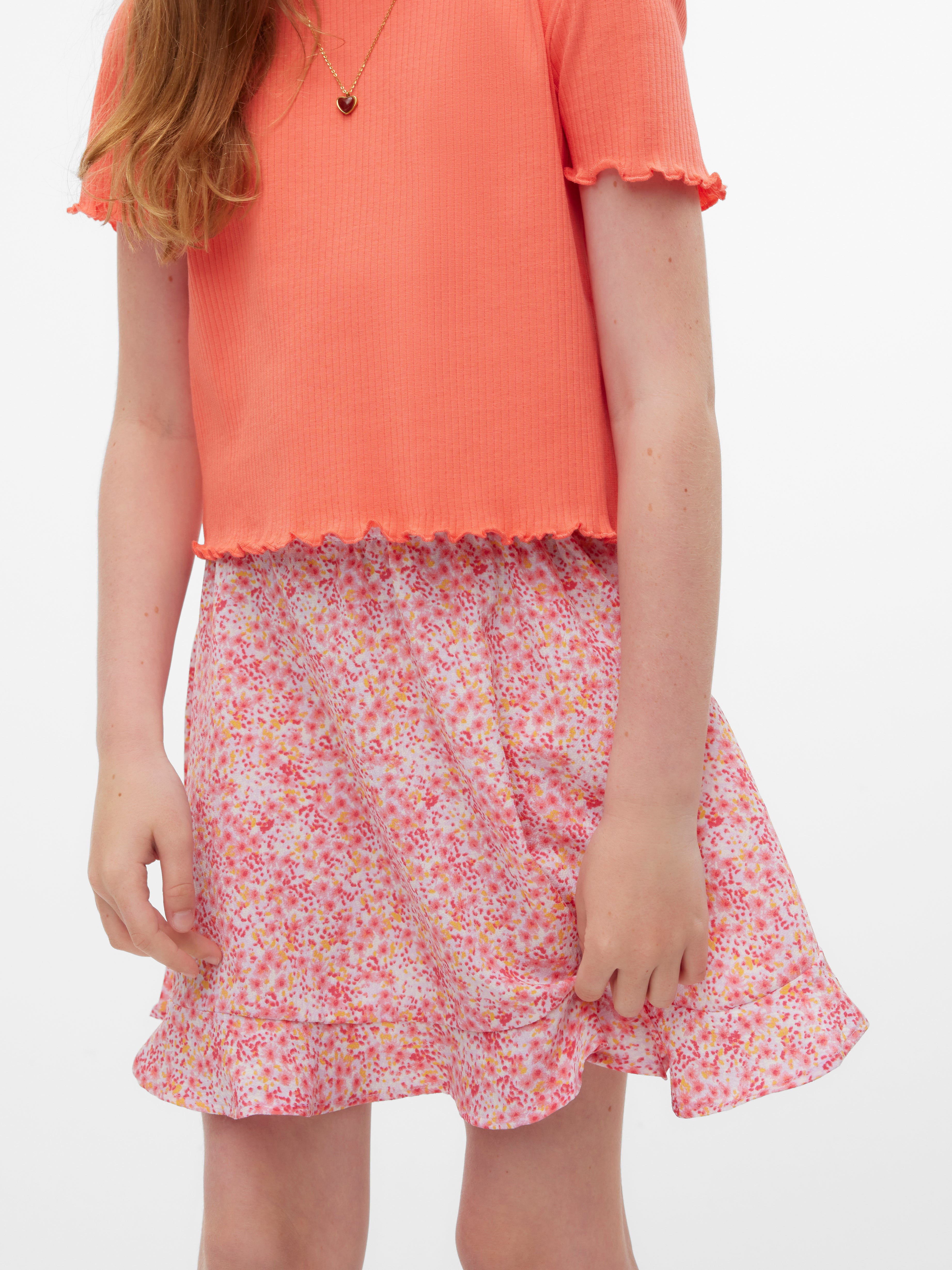 VMBLANCA Mittlere Taille Kurzer Rock