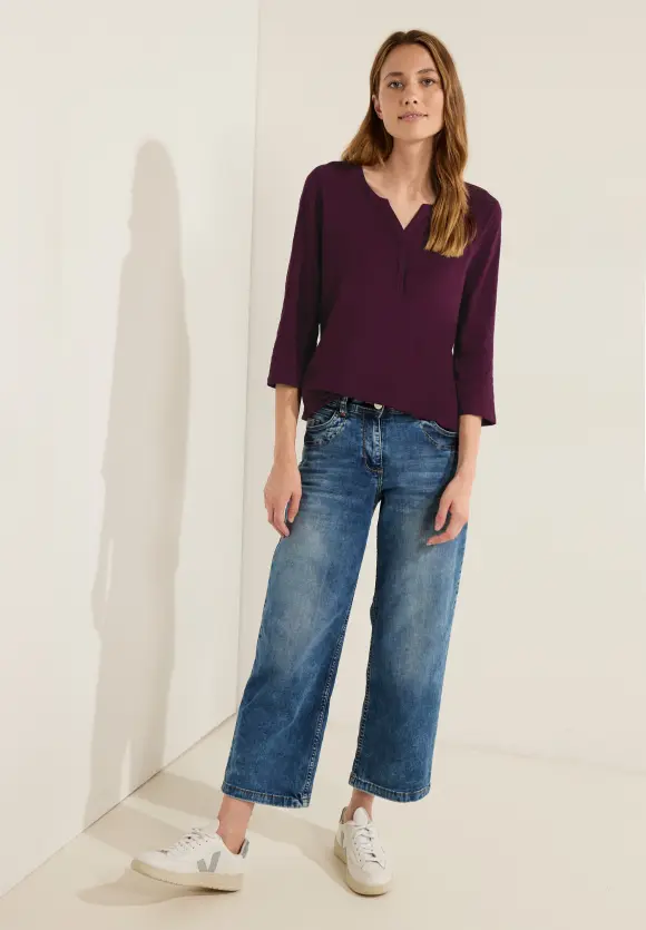 CECIL Tunikashirt in Unifarbe