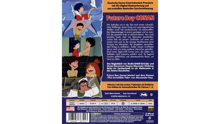 FUTURE BOY CONAN - Vol. 1 LTD. - Limited Edition mit Hardcover-Sammelschuber