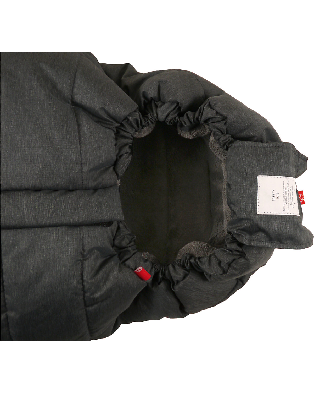 Thermo Fußsack ELLA für Babyschale und Kinderwagen , anthrazit melange