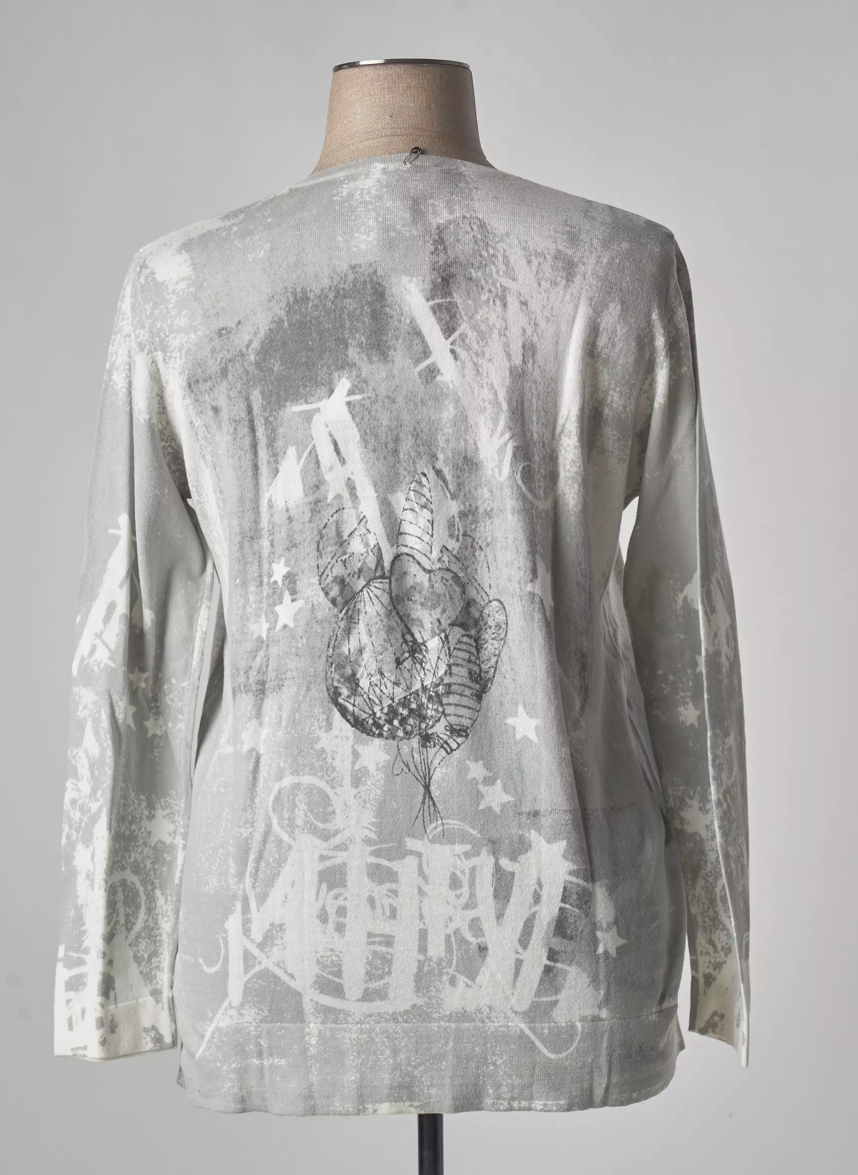Thomas Rabe Pulls Femme couleur gris