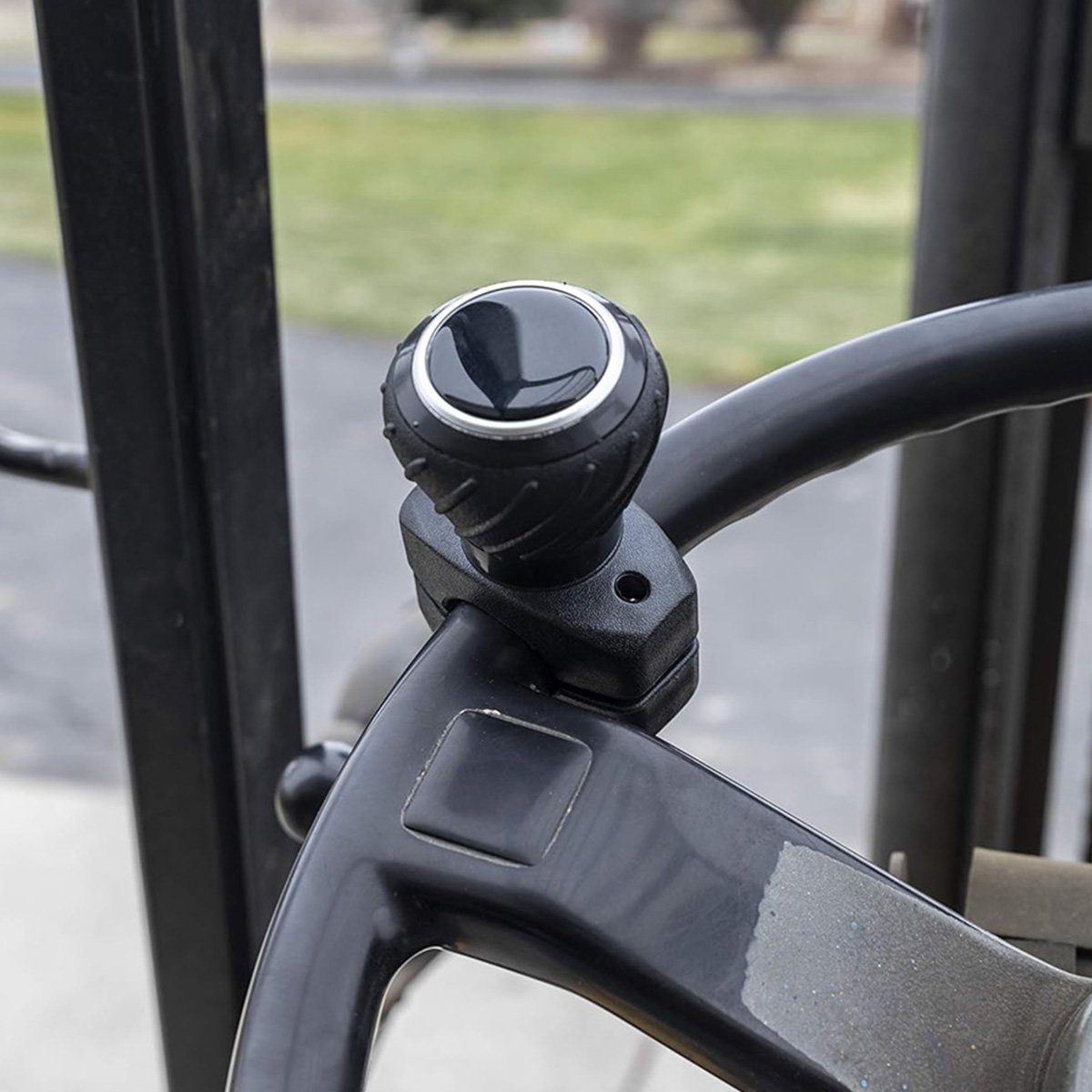 götäzer Lenkradbezug Universal Lenkrad Hilfskraftgriff Drehknopf (Lenkradgriff Power Ball), (1-tlg), Geeignet für Autos,Lastwagen,Traktoren,Rasenmäher,Gabelstapler, etc.