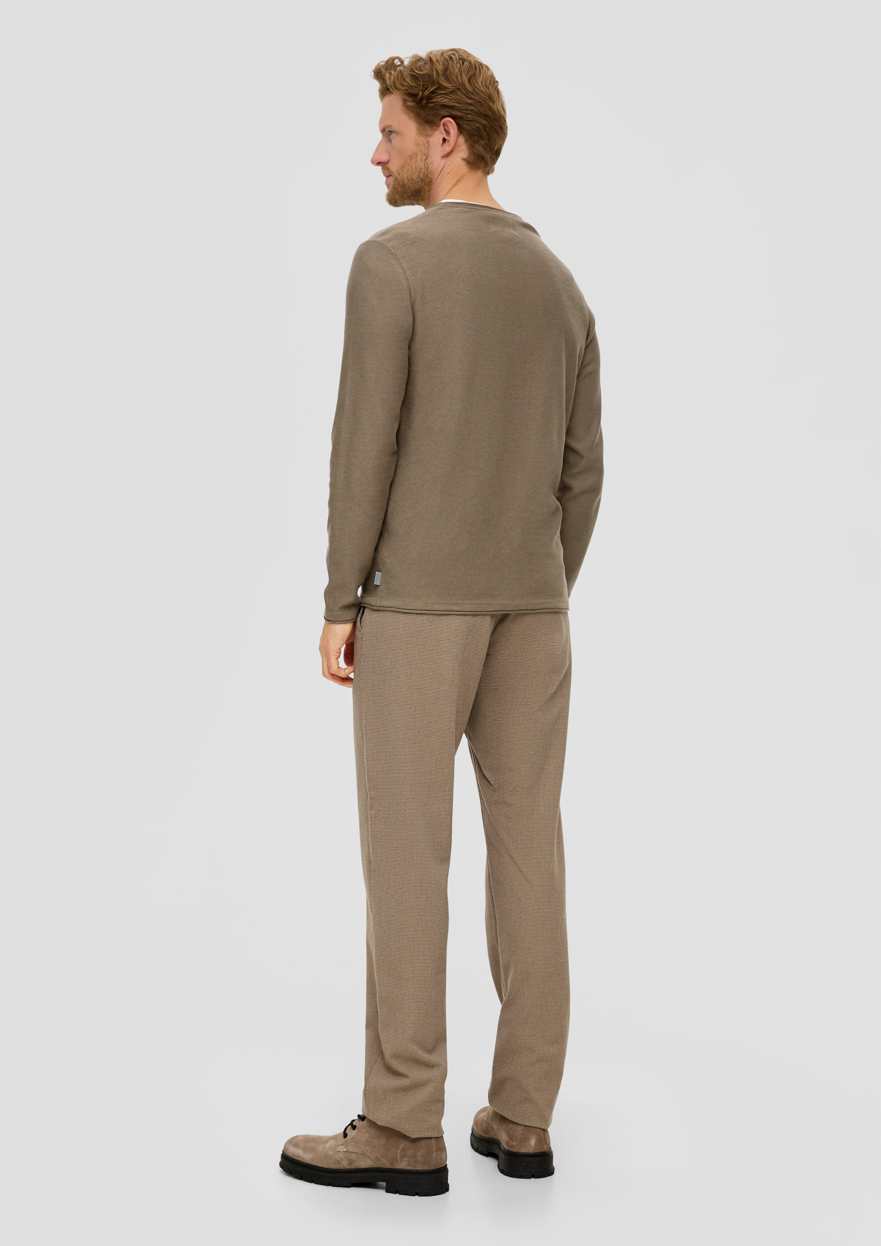 Pullover mit Rollsaumblende  2124525-8613