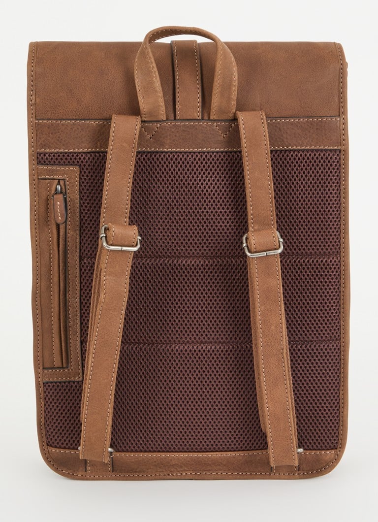 Castelijn & Beerens  Carisma rugzak van leer met 16 inch laptopvak