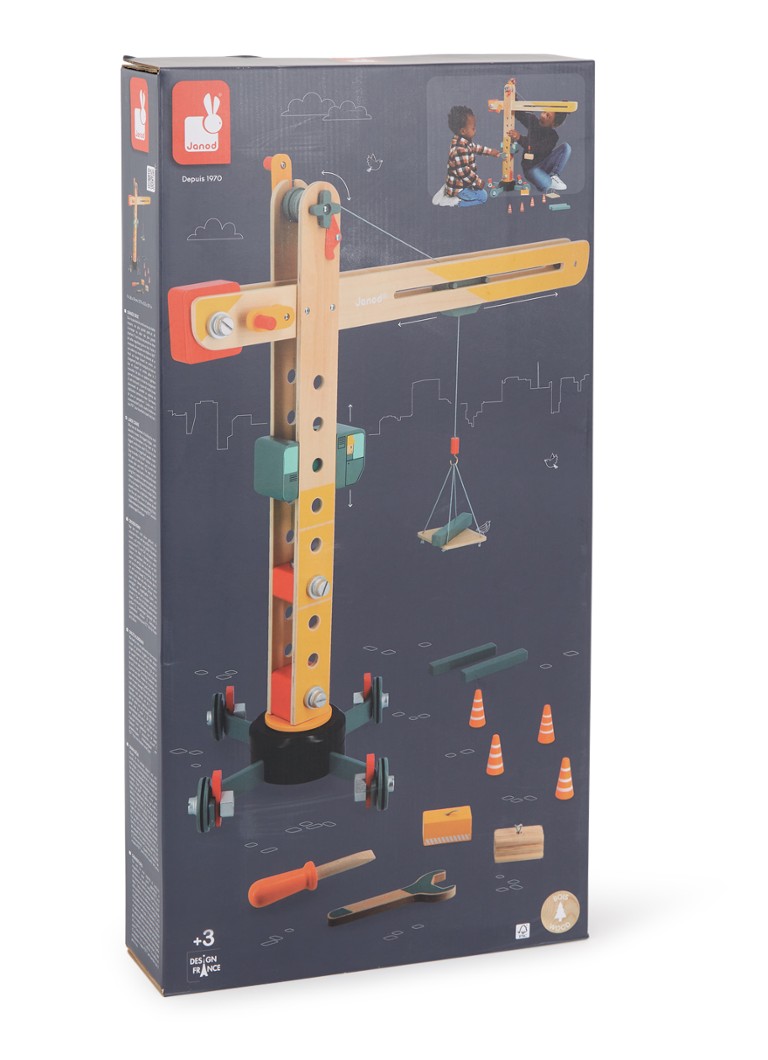 Janod Bolid toy crane