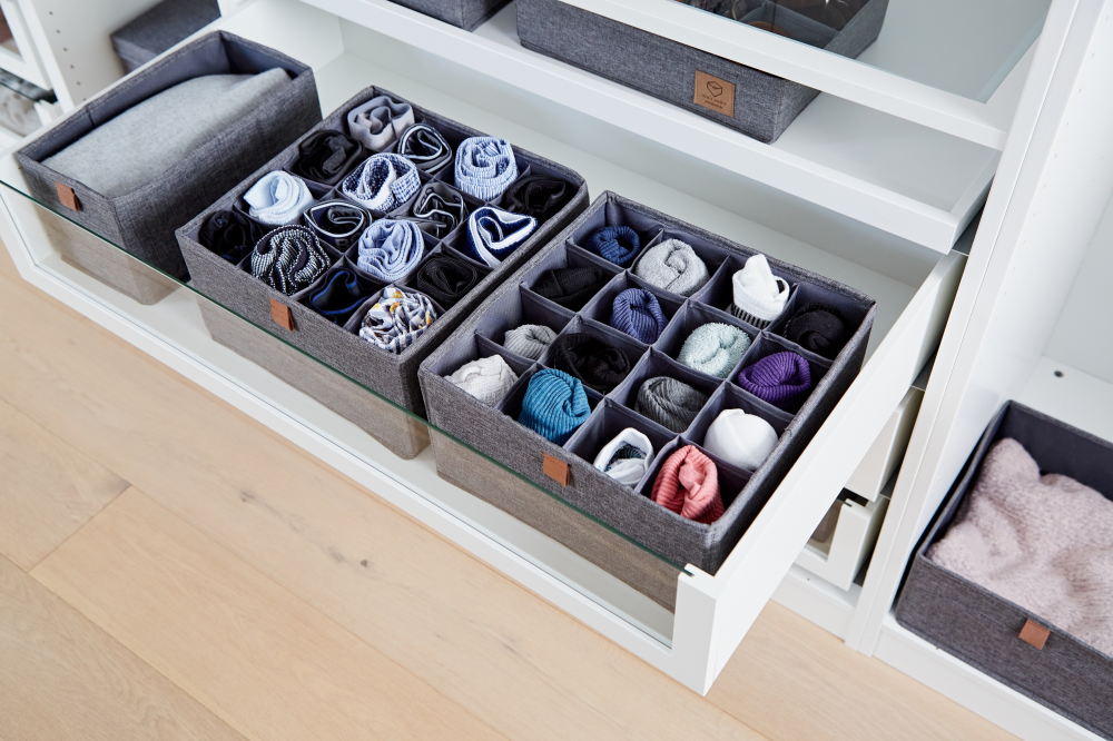 Organizer-Set Premium2-teilig Grau