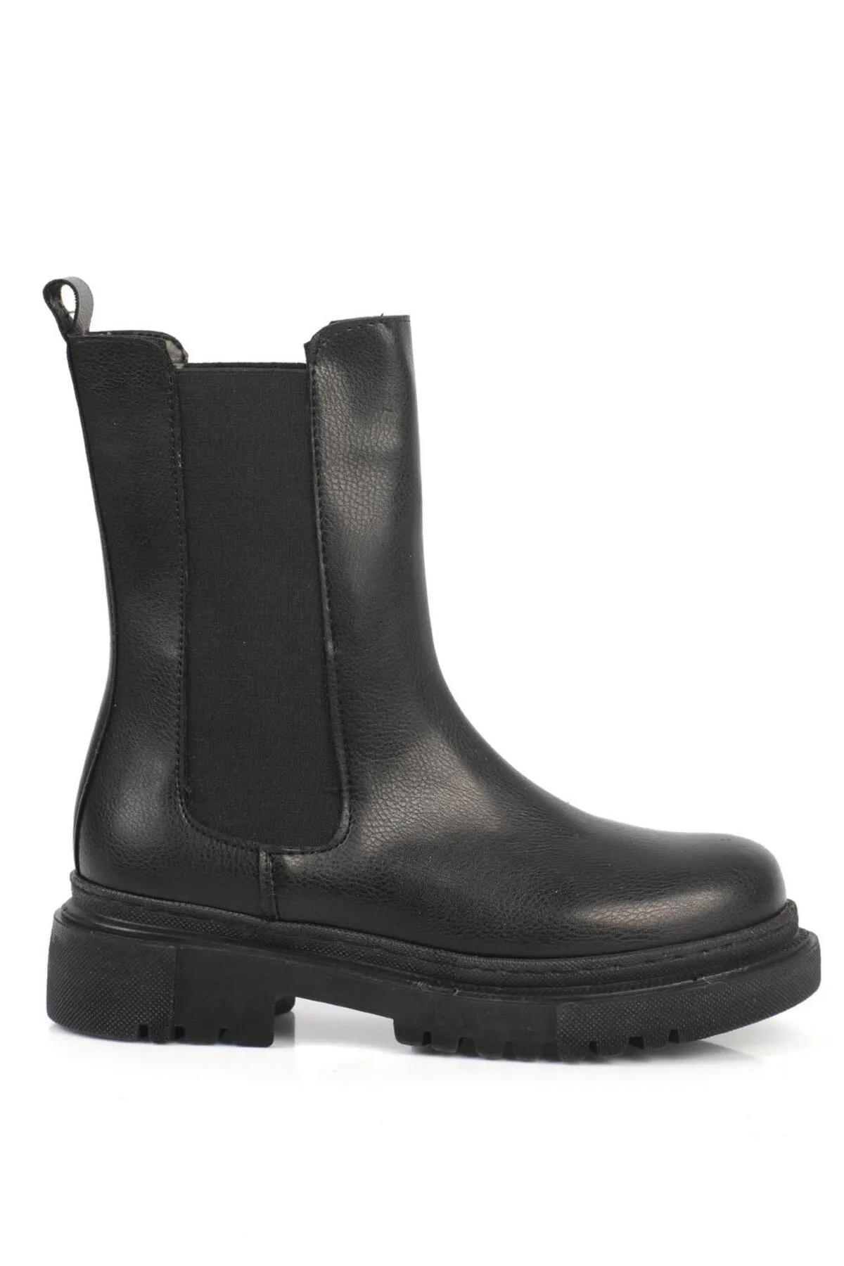 Capone Outfitters  Stiefelette - Schwarz - Blockabsatz