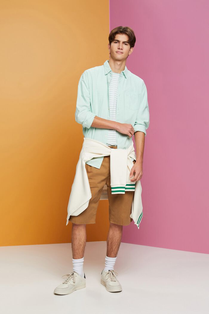 Shorts im Chino-Style aus nachhaltiger Baumwolle