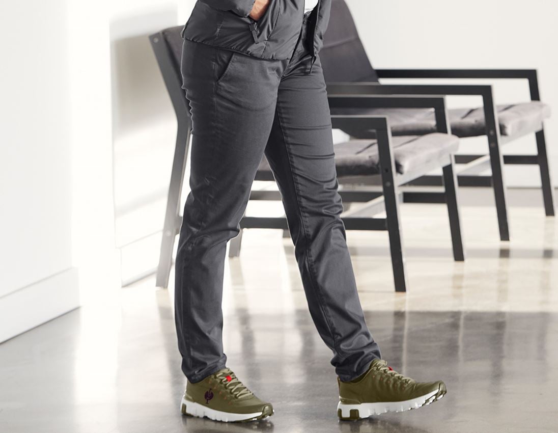 e.s. Damen 5-Pocket-Berufshose Chino