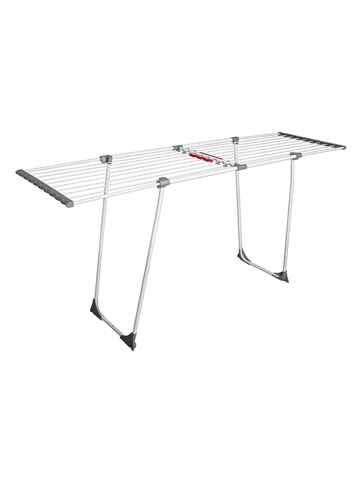 Nordheim Wäscheständer in Weiß/ Grau - (B)200 x (H)89 x (T)54,5 cm günstig kaufen onesize