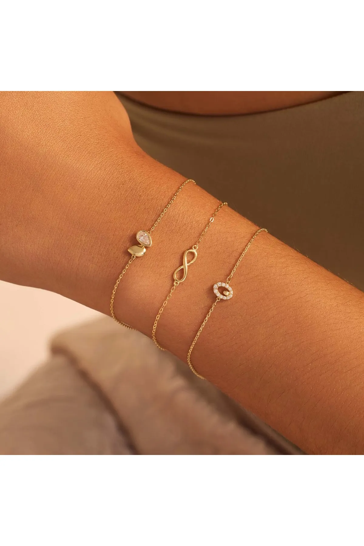 Beloro Jewels  Della Spiga Damen-Armband Gold Bo320004