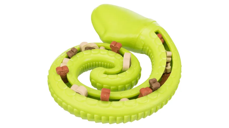 Trixie Hundespielzeug Snack-Snake TPR Maß: ø 18 cm