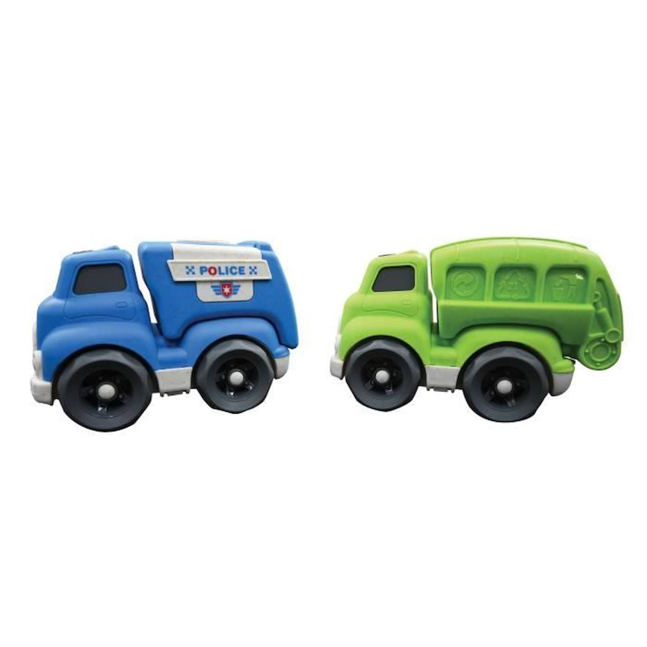 Pack de camions GM en fibres de blé, recyclable et biodégradable vert