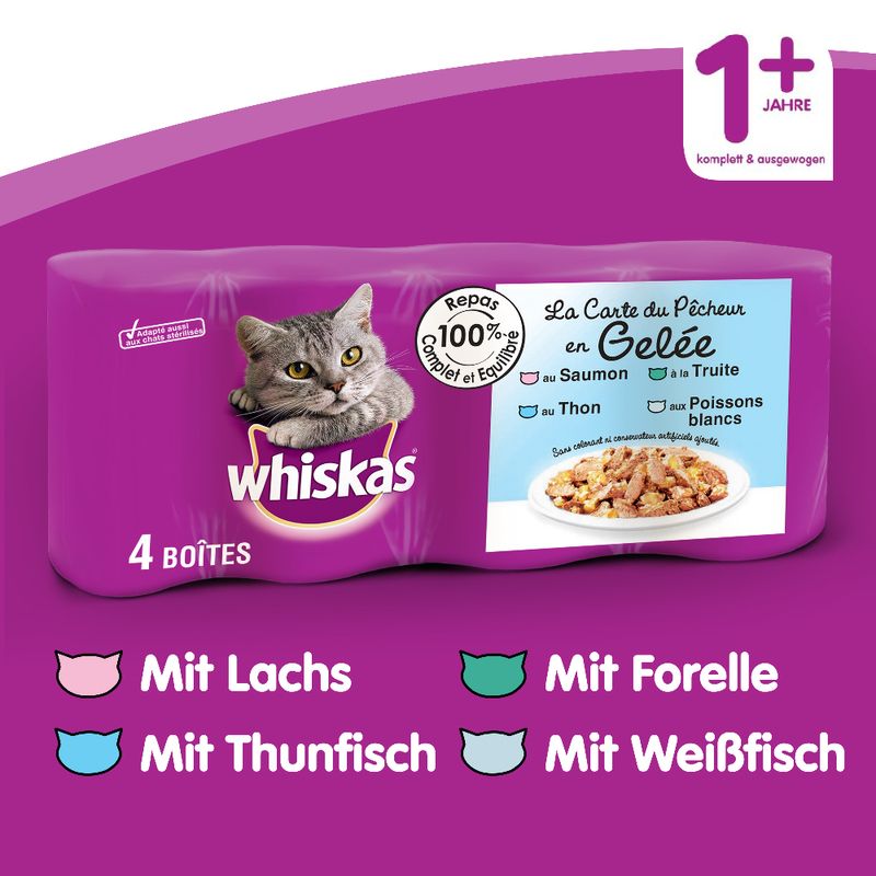 Whiskas La Carte 12 x 390 / 400 g zu TOP-Preisen