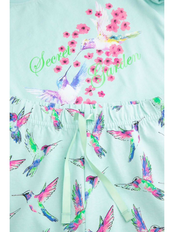 Coccodrillo Mädchenpyjama in zartgrün günstig kaufen