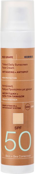 KORRES Red Grape Getönte Sonnencreme SPF50 Sonnencreme