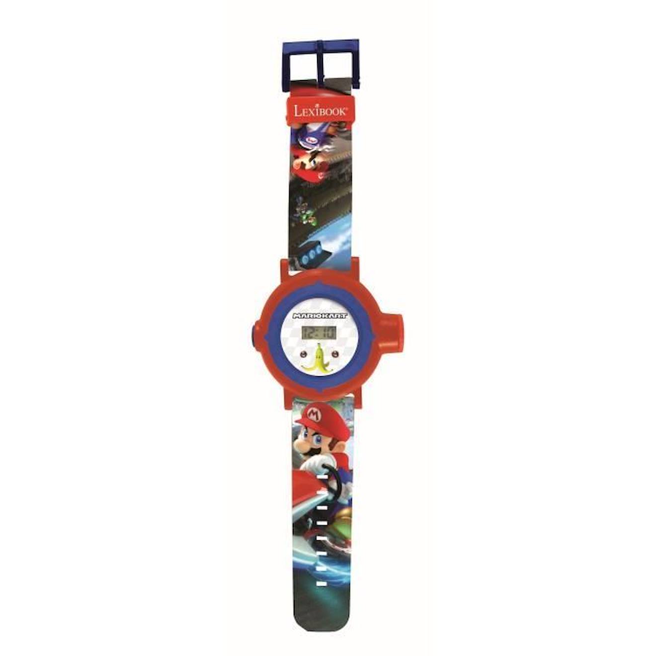 MARIO KART Montre digitale avec projection de 20 images