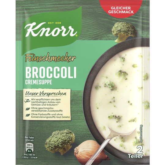 Knorr Feinschmecker Broccoli Cremseuppe 50G