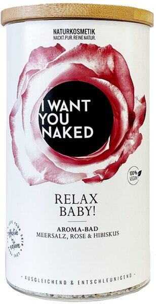I Want You Naked Rose & Hibiskus Badezusatz