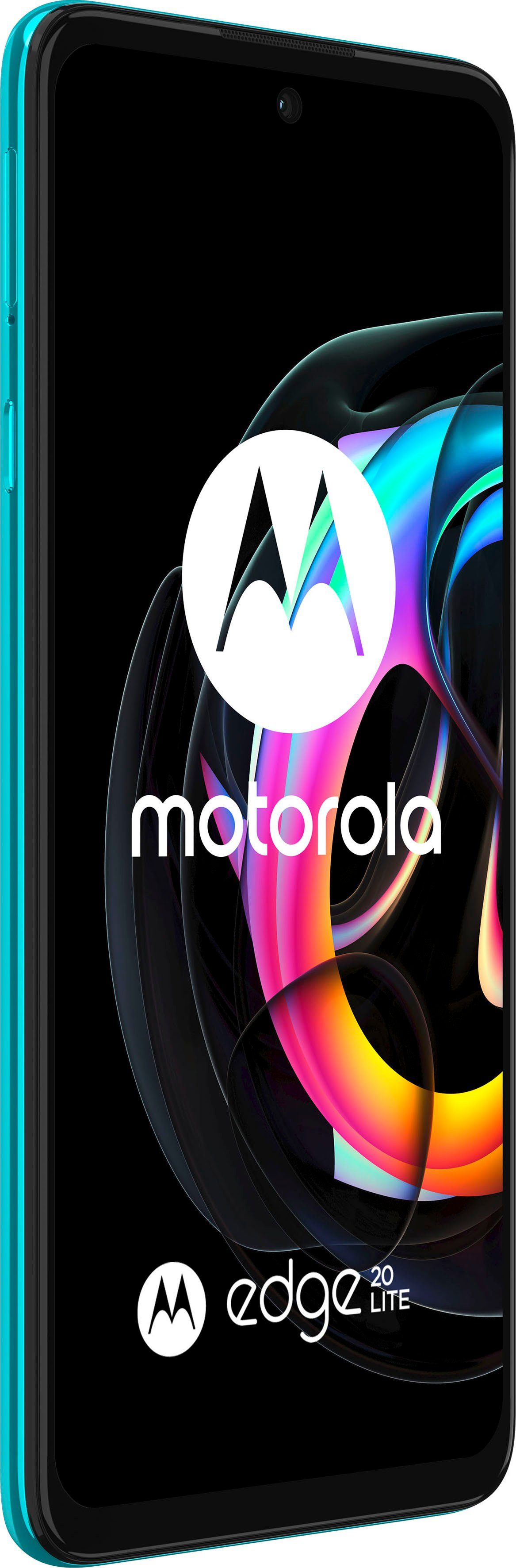 Motorola edge20 Lite Smartphone (17 cm/6,7 Zoll, 128 GB Speicherplatz, 108 MP Kamera)