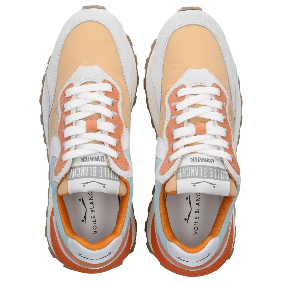 VOILE BLANCHE - Sneaker low OWARG Kalbsleder - beige