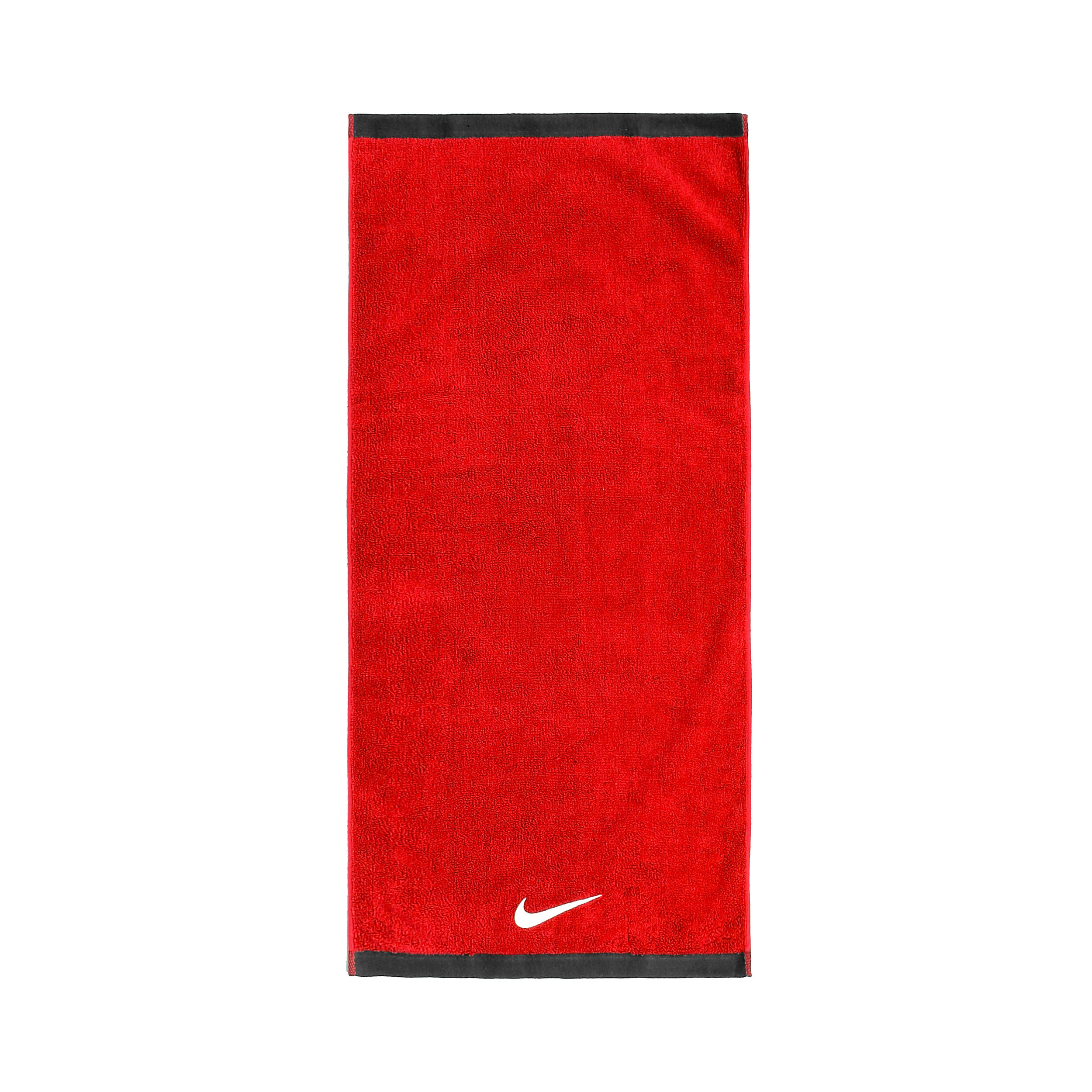 Fundamental Handtuch 35x80cm Mittel - Rot, Schwarz