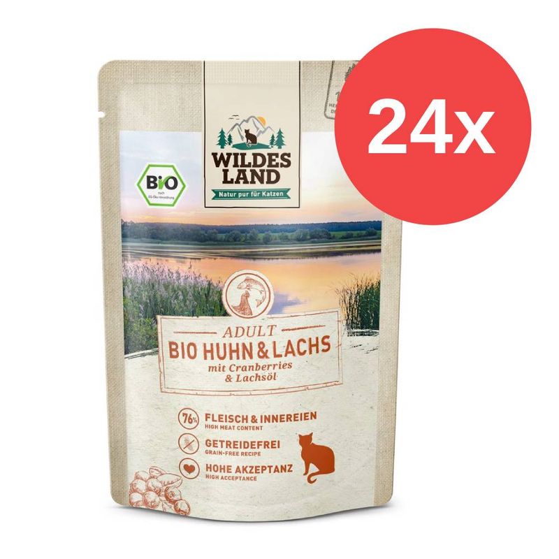 Sparpaket Wildes Land Bio 24 x 85 g zu TOP-Preisen