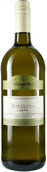 2022 Riesling trocken 1,0 L - Weingut Steigerhof