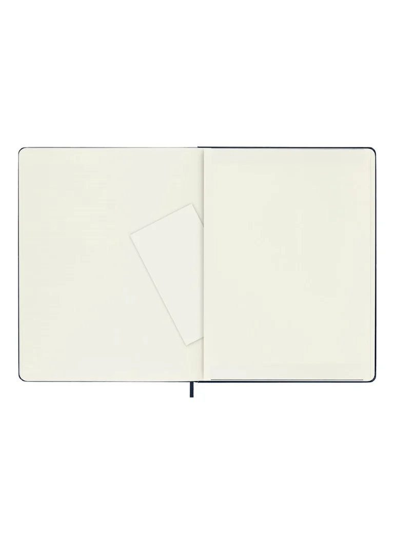 Caiet Moleskine XL, albastru safir simplu