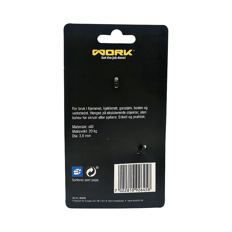 Work S-krok 5-pk Stål, Work