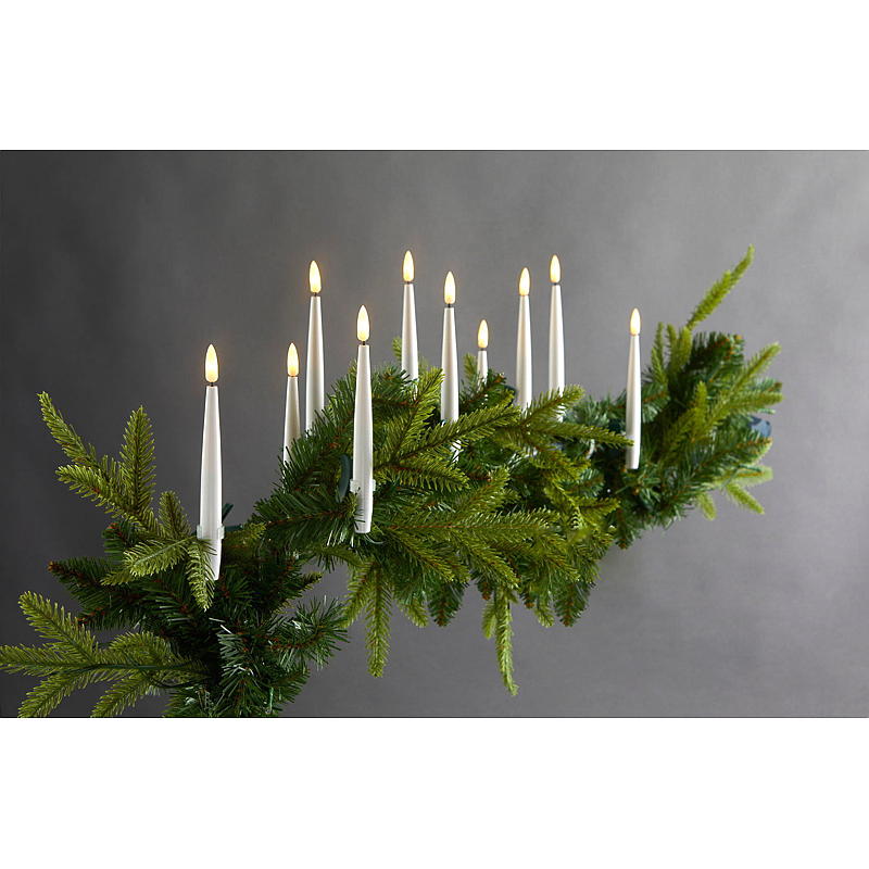 Light IT Juletrelys 10 stk m/naturlig flamme