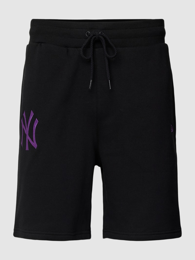 Sweatshorts mit Logo-Stitching Modell 'LEAGUE ESSENTIALS' in schwarz