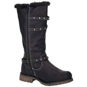 Barbarella Stiefel in schwarz