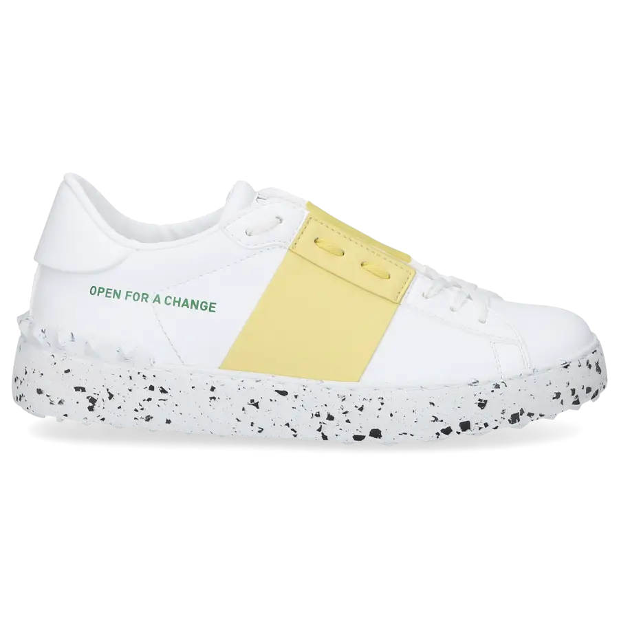 Valentino Garavani - Sneaker low OPEN Biologisches Material - weiß