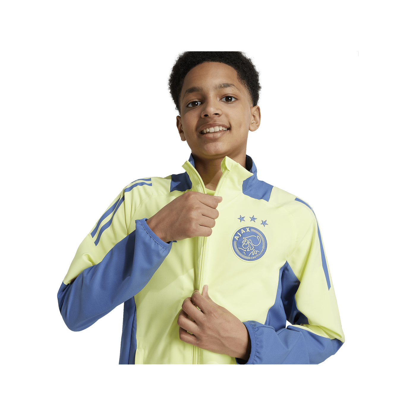 adidas Ajax Amsterdam Prematch Jacke 2024/2025 Kids Gelb