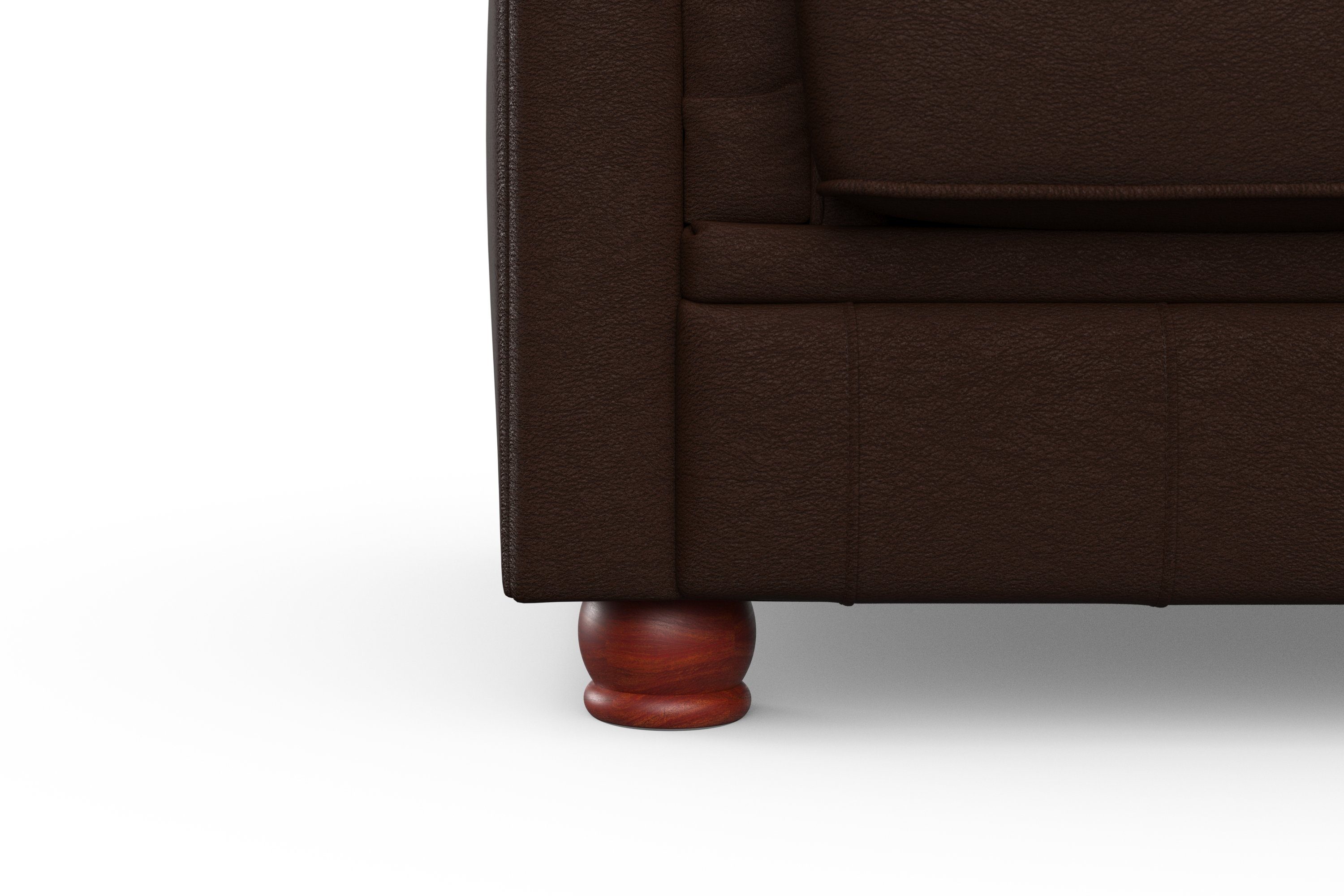Max Winzer® Chesterfield-Sofa Kent, 2-Sitzer mit edler Knopfheftung, Breite 175 cm