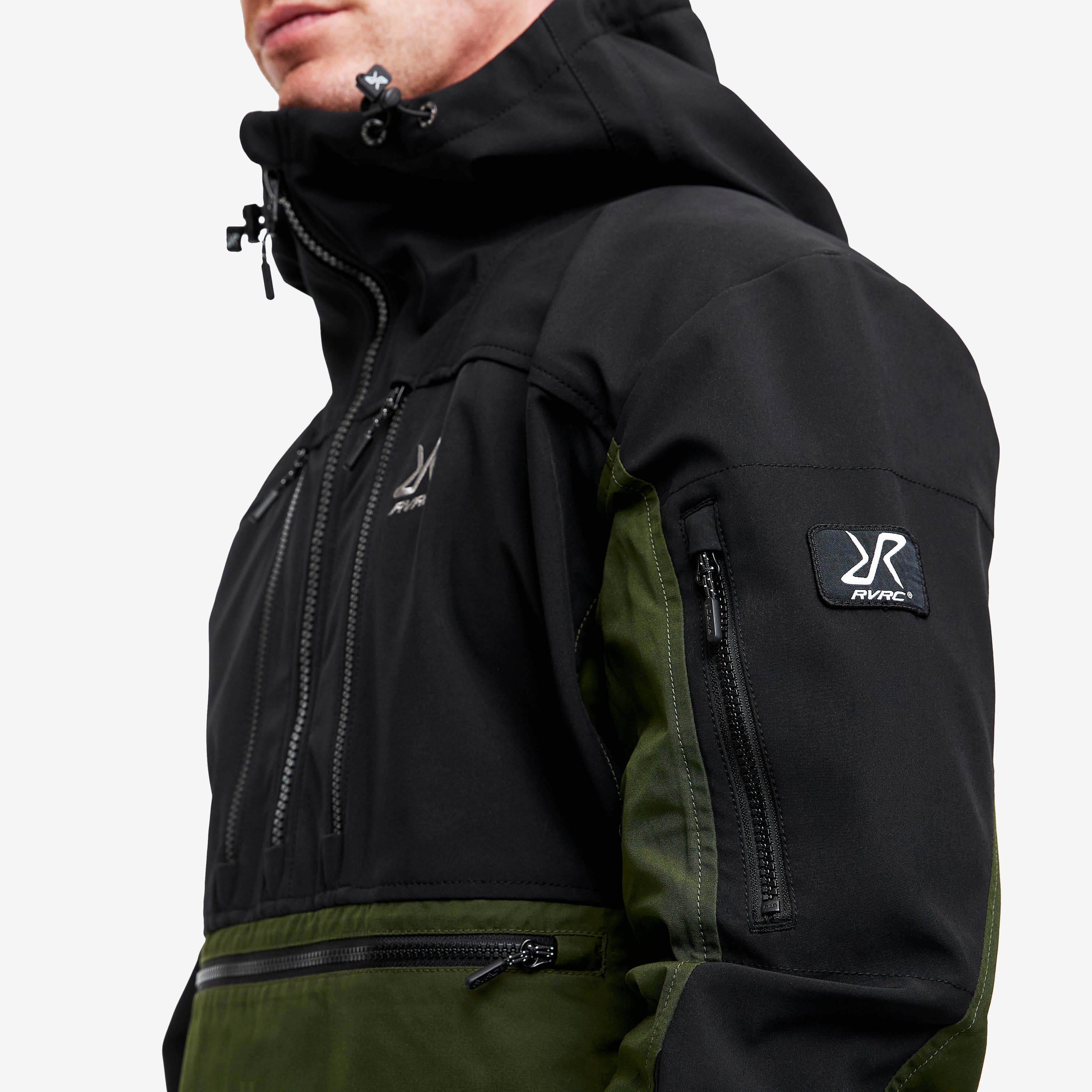 Outdoor Anorak Homme Forest Green