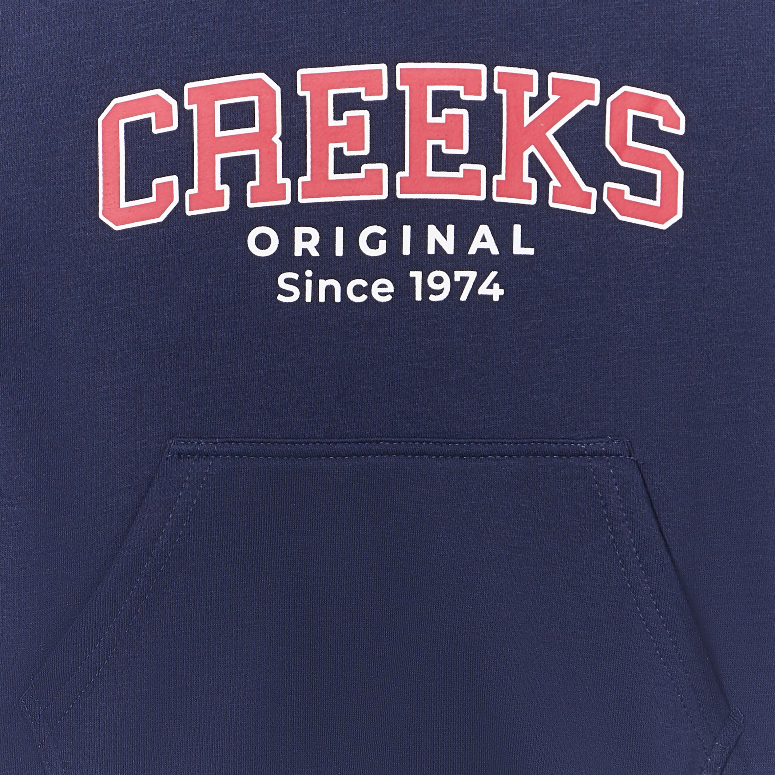 Sweat à capuche hoodie Creeks bleu marine garçon | La Halle